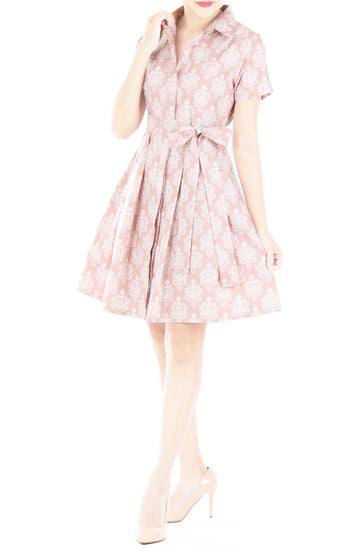 French Sovereign Anna Shirtdress